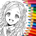 Cute Anime Coloring Game 1.1.1 APK (MOD, Preminum)