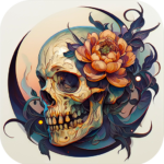 Dark Skeleton Color by number 1.0.33 APK (MOD, Premium)